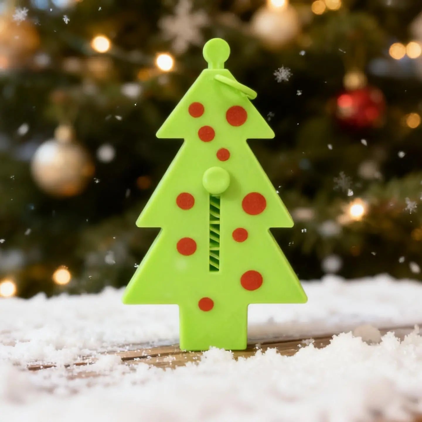 3D Printed Christmas Tree Ornament That Shoots - Funny Green Holiday Gift for Gamers - Unique Stocking Stuffer CR3 Design Co