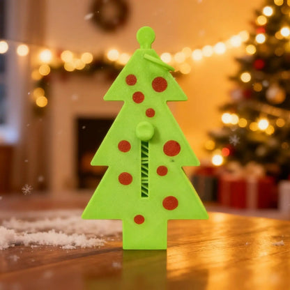 3D Printed Christmas Tree Ornament That Shoots - Funny Green Holiday Gift for Gamers - Unique Stocking Stuffer CR3 Design Co