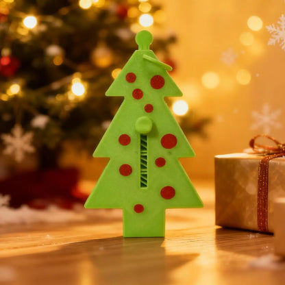 3D Printed Christmas Tree Ornament That Shoots - Funny Green Holiday Gift for Gamers - Unique Stocking Stuffer CR3 Design Co