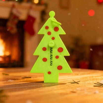 3D Printed Christmas Tree Ornament That Shoots - Funny Green Holiday Gift for Gamers - Unique Stocking Stuffer CR3 Design Co