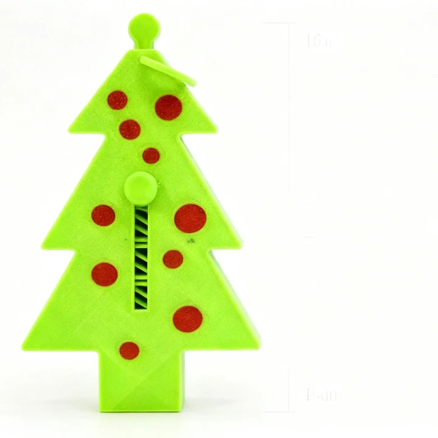 3D Printed Christmas Tree Ornament That Shoots - Funny Green Holiday Gift for Gamers - Unique Stocking Stuffer CR3 Design Co