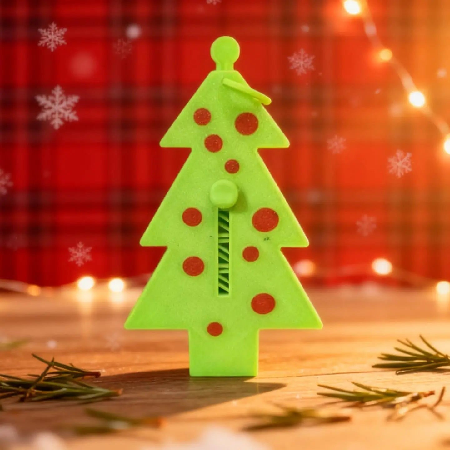 3D Printed Christmas Tree Ornament That Shoots - Funny Green Holiday Gift for Gamers - Unique Stocking Stuffer CR3 Design Co