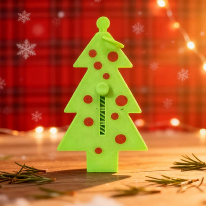3D Printed Christmas Tree Ornament That Shoots - Funny Green Holiday Gift for Gamers - Unique Stocking Stuffer CR3 Design Co