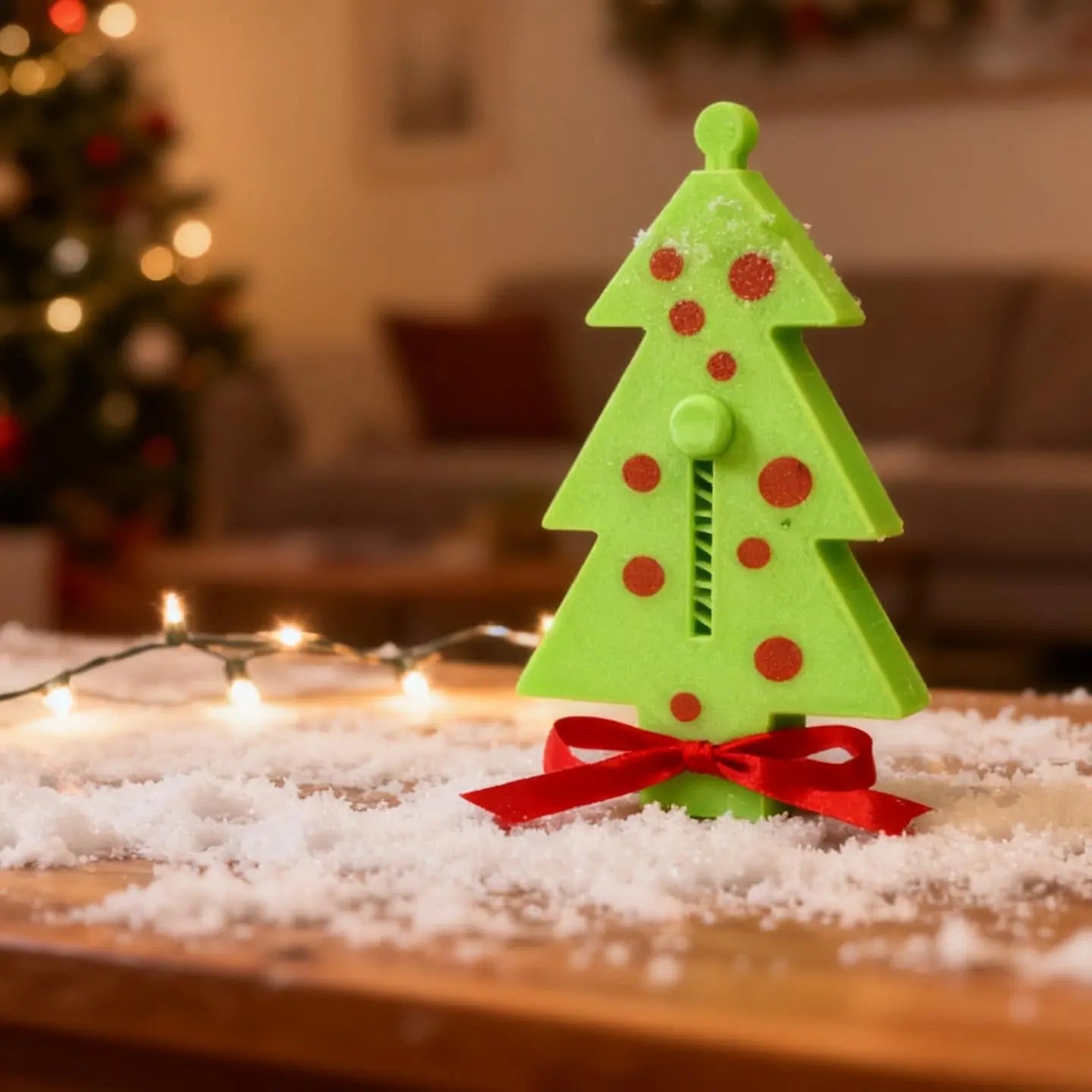 3D Printed Christmas Tree Ornament That Shoots - Funny Green Holiday Gift for Gamers - Unique Stocking Stuffer CR3 Design Co