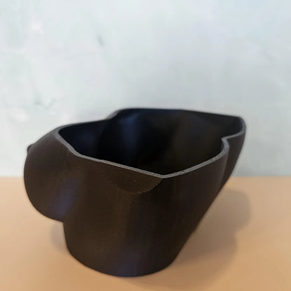 Midnight Blue Bust Planter: 3D Printed Satin Finish Decor CR3 Design Co