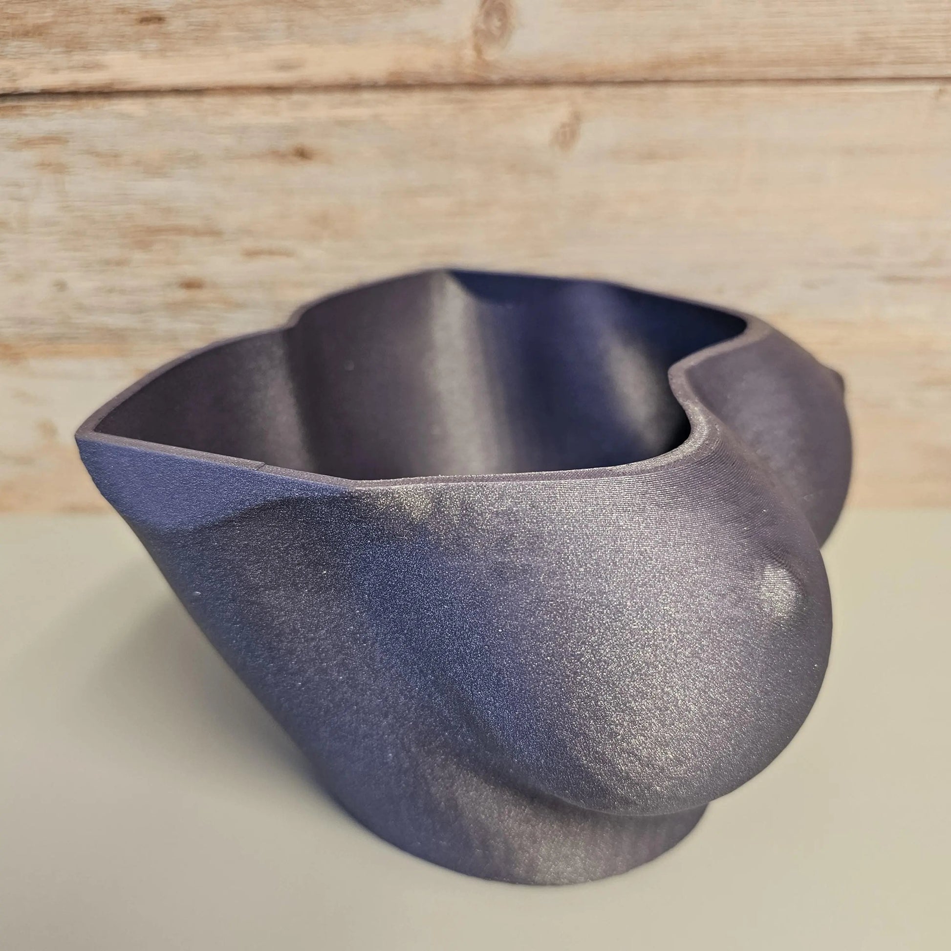 Diamond Lavender Bust Planter: 3D Printed Sculptural Indoor Pot CR3 Design Co