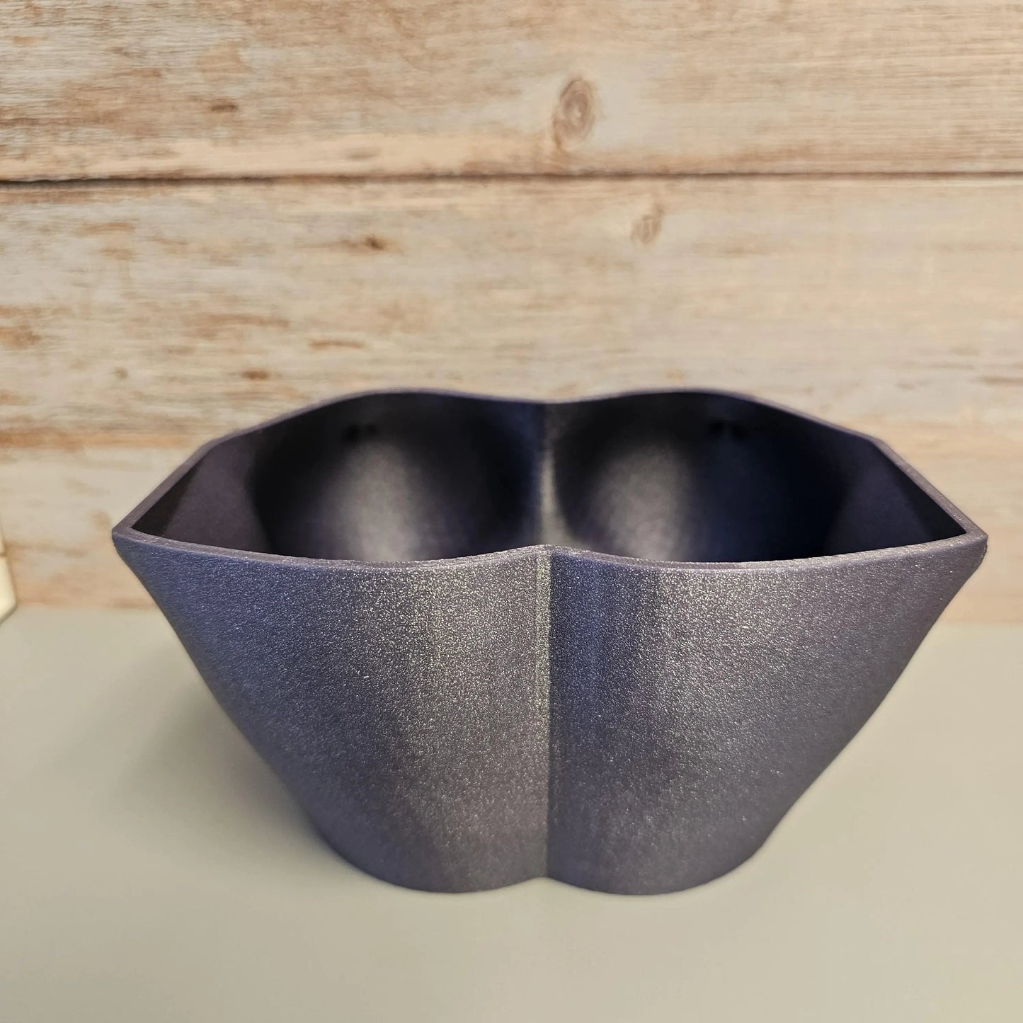 Diamond Lavender Bust Planter: 3D Printed Sculptural Indoor Pot CR3 Design Co