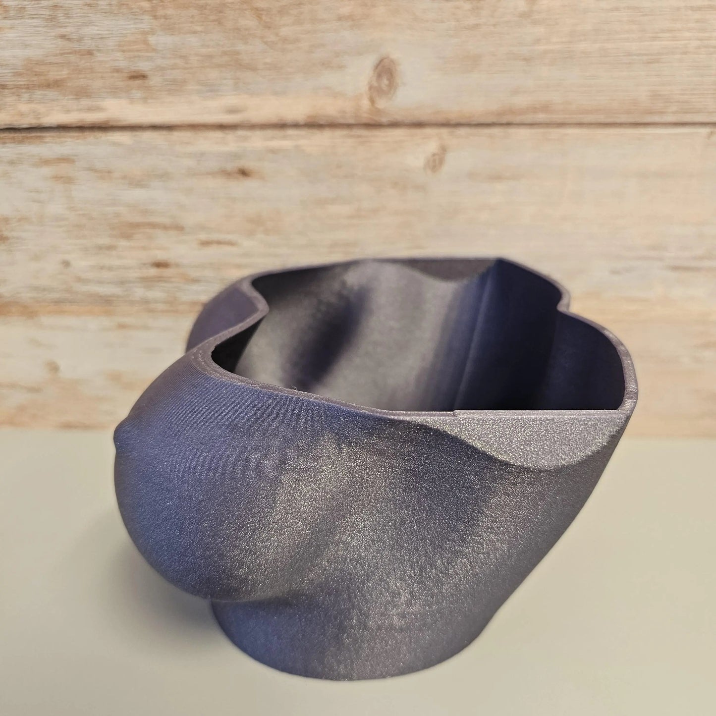 Diamond Lavender Bust Planter: 3D Printed Sculptural Indoor Pot CR3 Design Co