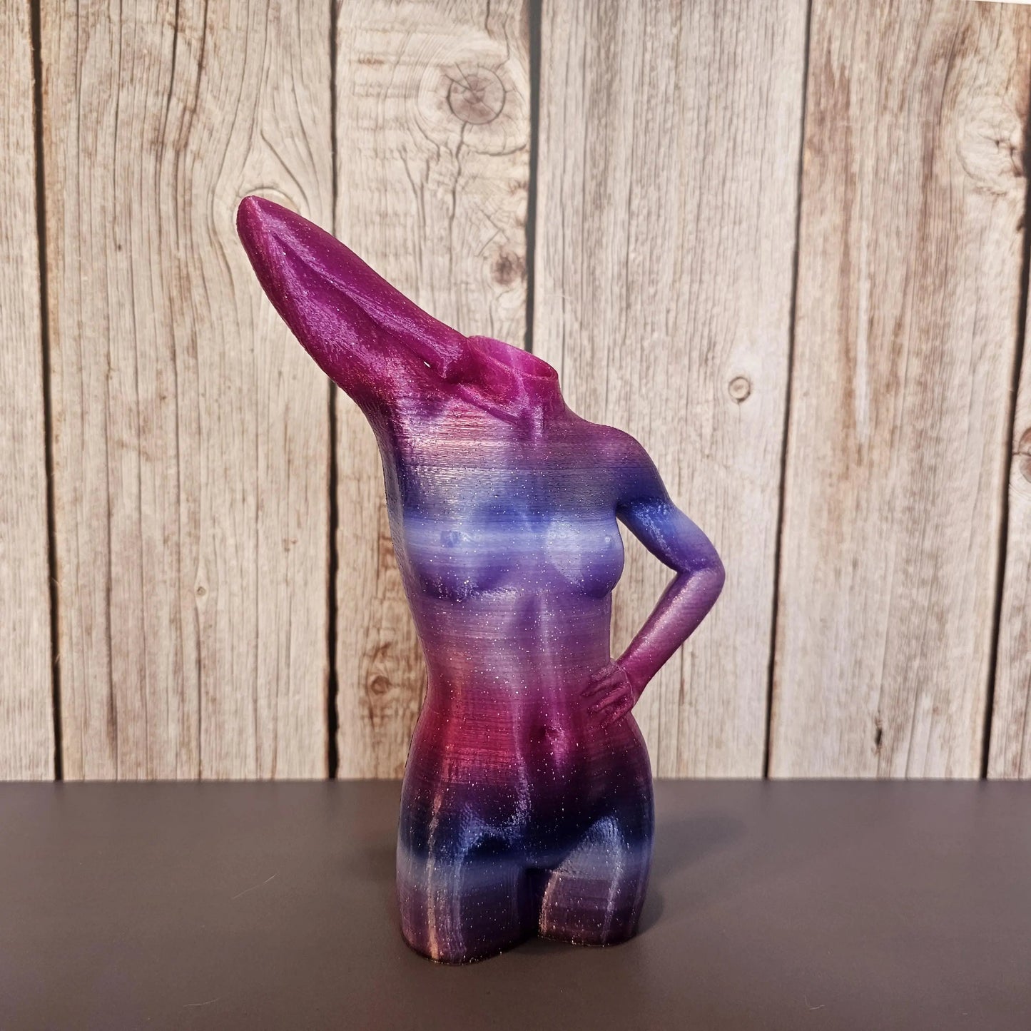 California Twilight Nova: Unique 3D Printed Goddess Vase - Modern Sculpture Home Decor Art CR3 Design Co