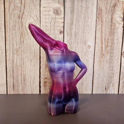 California Twilight Nova: Unique 3D Printed Goddess Vase - Modern Sculpture Home Decor Art CR3 Design Co