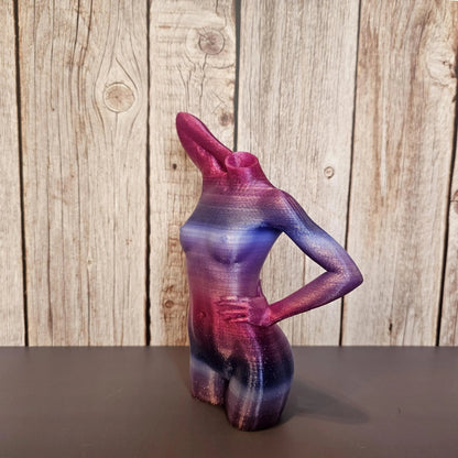 California Twilight Nova: Unique 3D Printed Goddess Vase - Modern Sculpture Home Decor Art CR3 Design Co