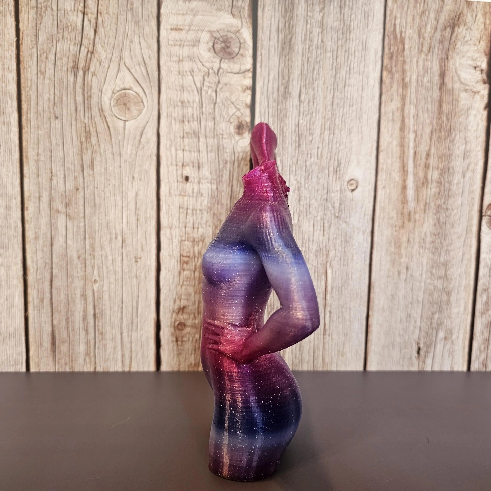 California Twilight Nova: Unique 3D Printed Goddess Vase - Modern Sculpture Home Decor Art CR3 Design Co