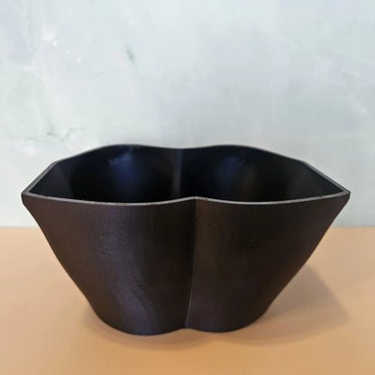 Midnight Blue Bust Planter: 3D Printed Satin Finish Decor CR3 Design Co