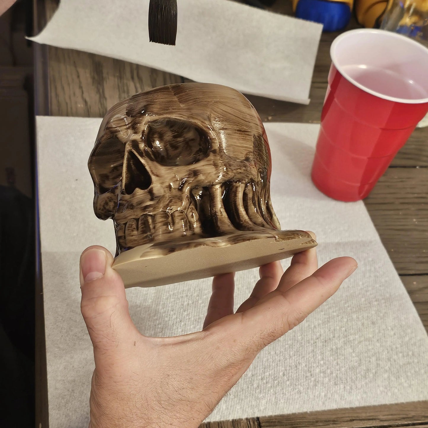 DIY Angry Cupcake Planter Kit: 3D Printed Sculpture, Paint-It-Yourself Pot, Unique Home Decor CR3 Design Co