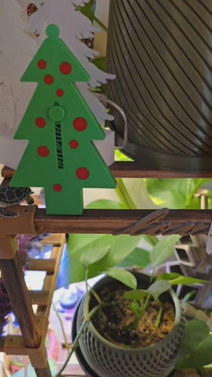 3D Printed Christmas Tree Ornament That Shoots - Funny Green Holiday Gift for Gamers - Unique Stocking Stuffer